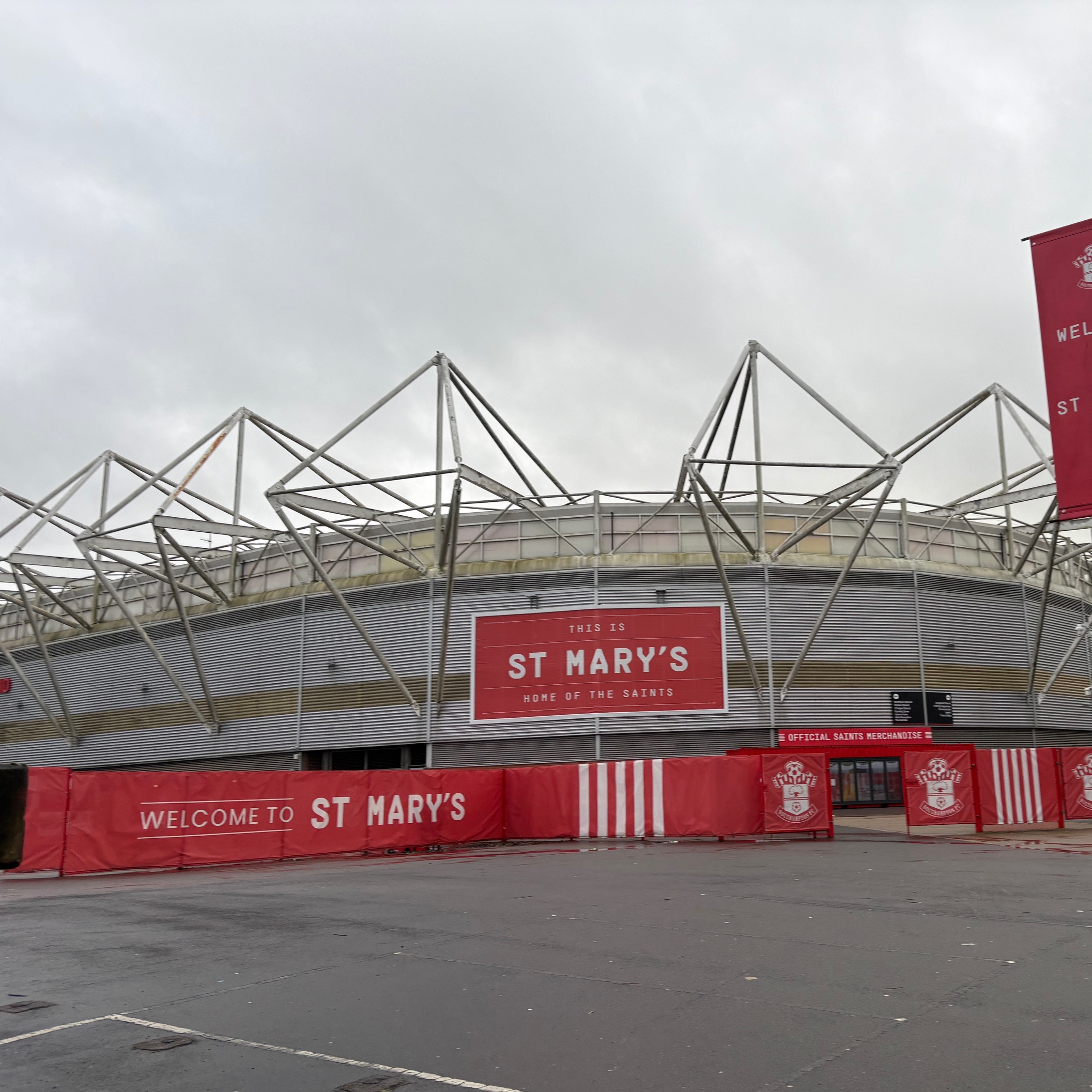 Image of the outside of the stadium